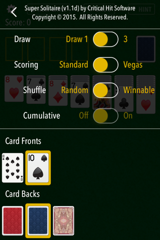 Solitaire∙ screenshot 3