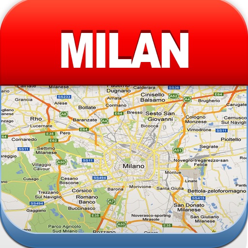 Milan Offline Map - City Metro Airport icon
