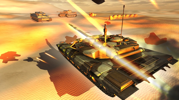 Tank Attack: Urban War Sim - 3D Army Tanks Gunship Battle