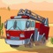 Be the fireman of the cartoon western city for a day and drive through the tricky western desert levels ahead of you