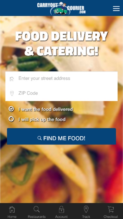 Carryout Courier-Food Delivery