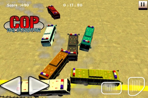 Cop Bus Demolition screenshot 4