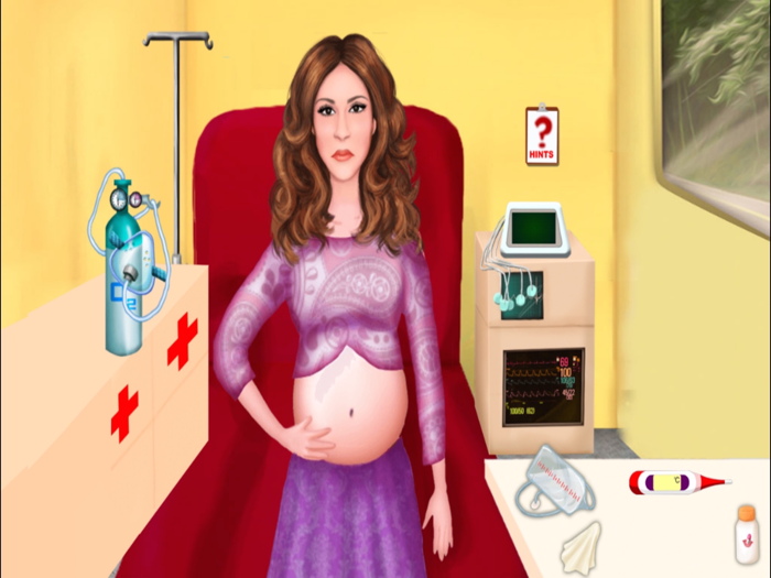 Pregnant Maria Ambulance