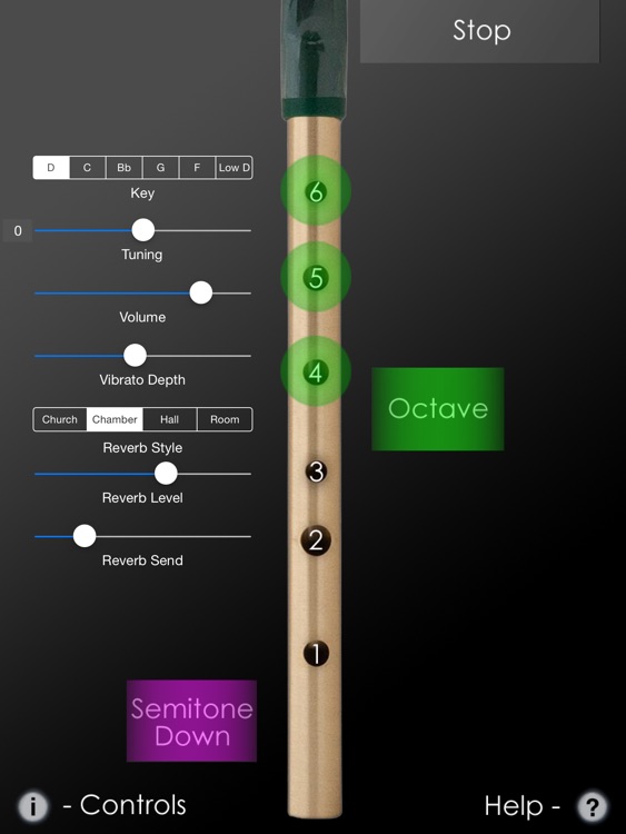 Tin Whistle Pro - Traditional Irish Whistle in Multiple Keys + Effects screenshot-0