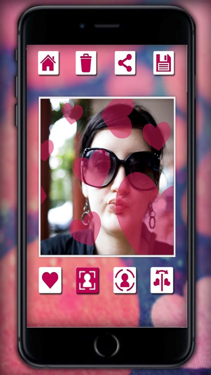 Photo editor for your profile with frames and love filters screenshot-4