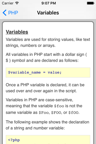 PHP Pro FREE screenshot 4