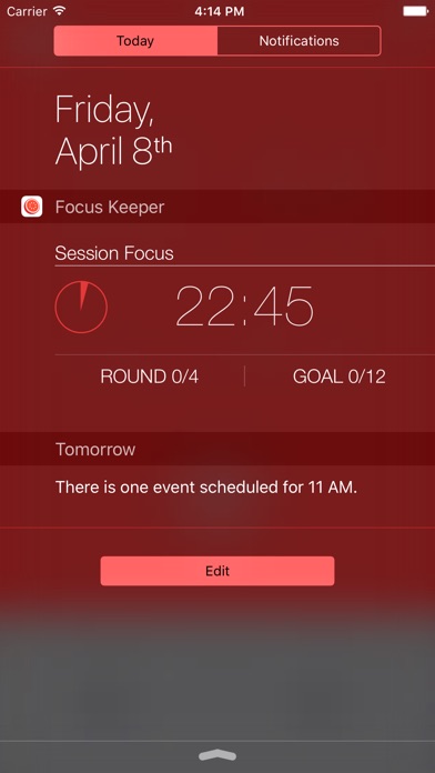 Focus Keeper review screenshots