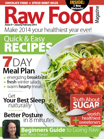 Скриншот из Raw Food Magazine