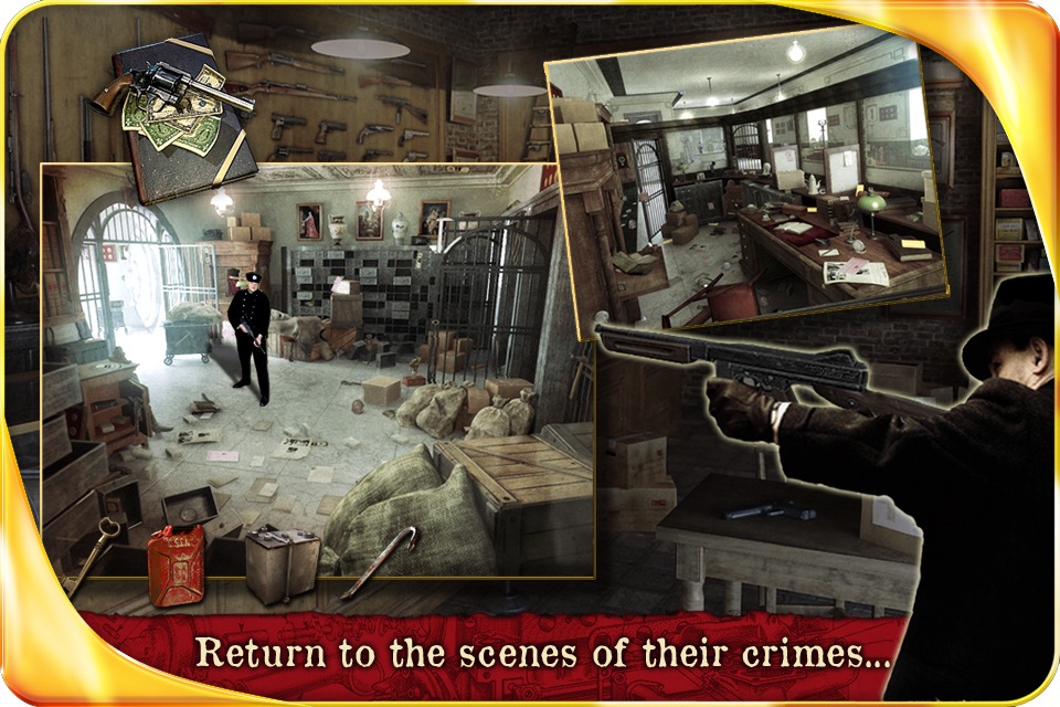 Public Enemies : Bonnie & Clyde – Extended Edition - A Hidden Object Adventure screenshot 3