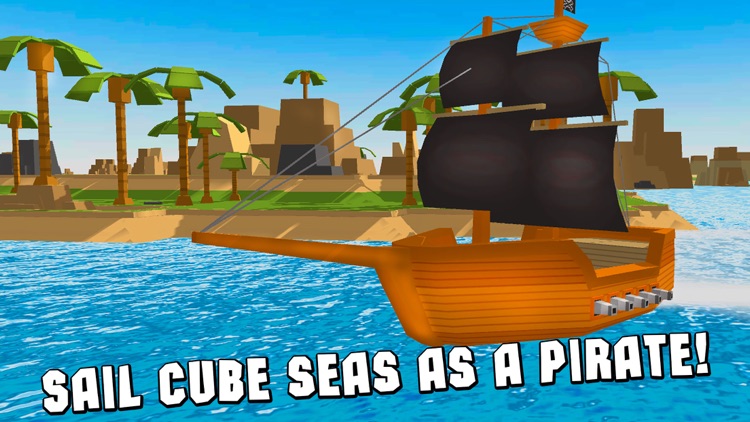 Pixel Pirate Ship Simulator 3D