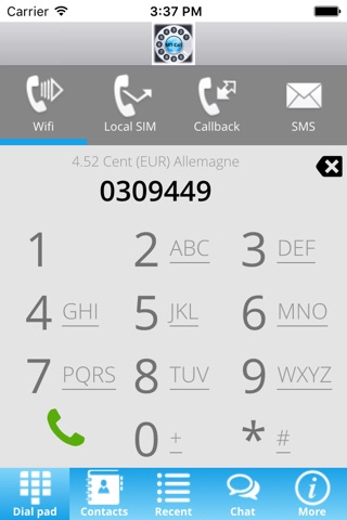 MTCall screenshot 2