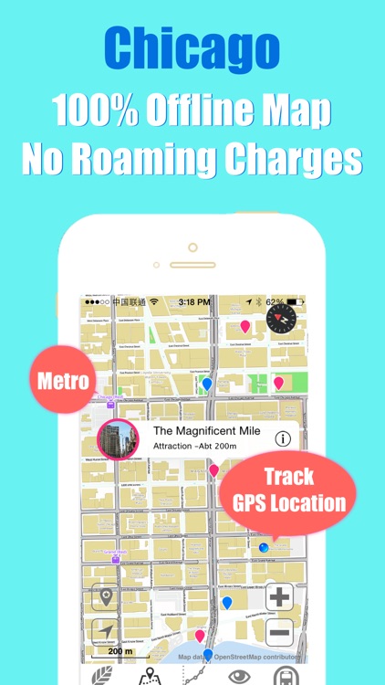 Chicago travel guide with offline map and Illinois cta subway transit by BeetleTrip screenshot-3
