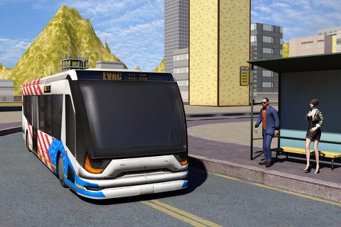 Grand City Driving Bus 3d Parking  Simulator screenshot 4