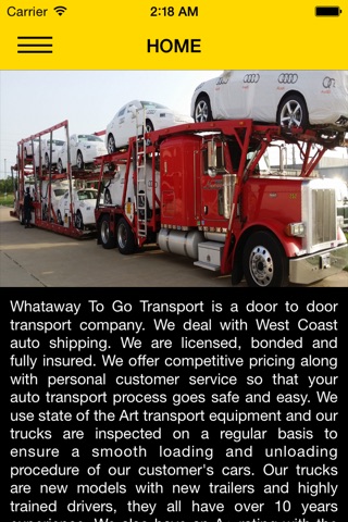 Whataway To Go Transport screenshot 2