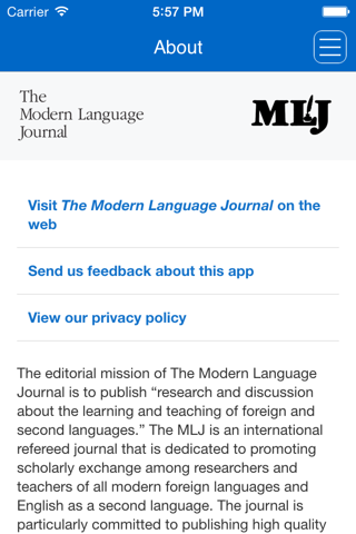 The Modern Language Journal screenshot 3