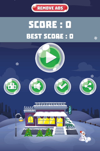 Spider-Santa Swing Tower : Xmas Dash-free christmas game screenshot 2