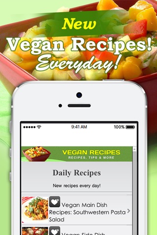 Vegan Recipes! screenshot 2