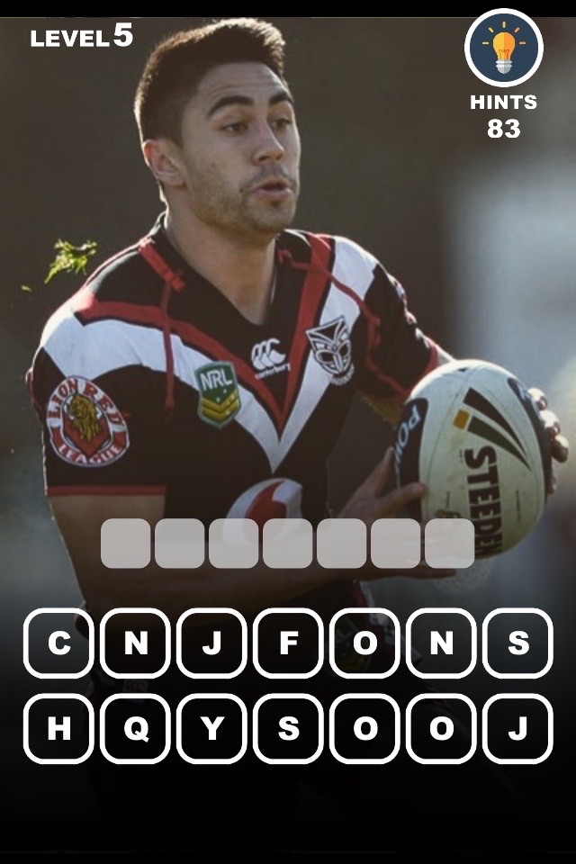 Rugby Players - a new game for NRL fans screenshot 4