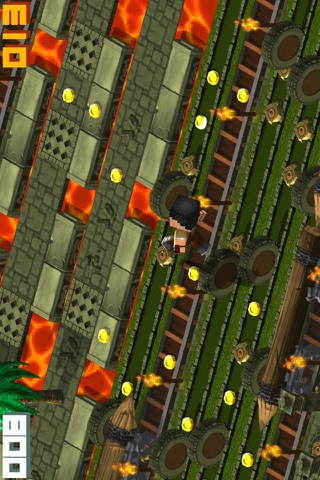 Crossy Block Temple Craft Adventure screenshot 2