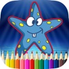 sea animals coloring - free drawing book for kids