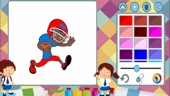 Football to paint - coloring book to draw sports Captura de tela 4