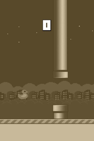 Flappy Retro duck - original 420 bird return screenshot 2