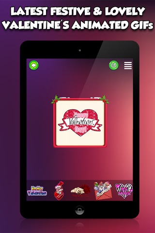 Valentine's Day 3d Emojis & GIFs screenshot 4