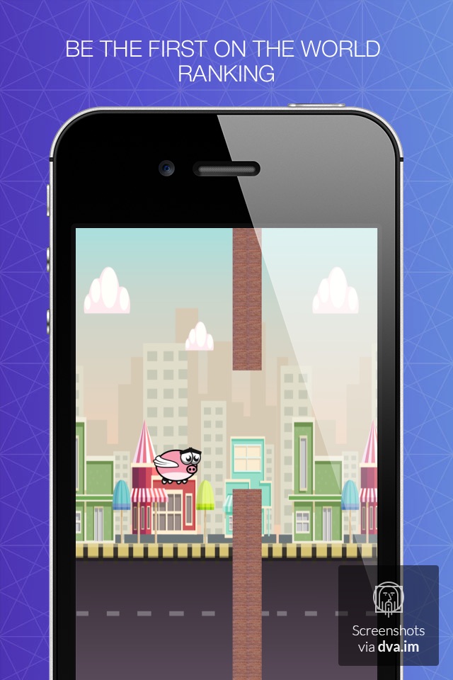 Super Flappy Piggy screenshot 2