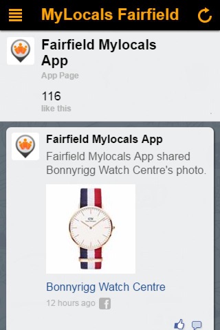 myLocals Fairfield screenshot 2
