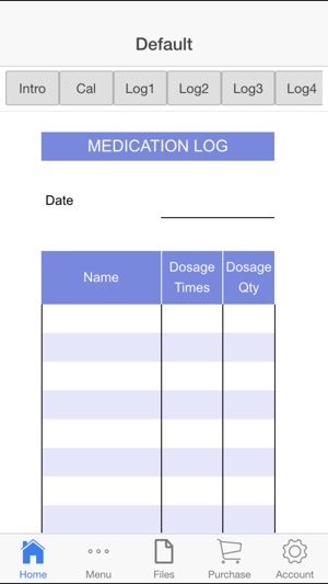 Medication Log