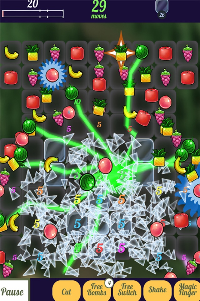 Happy Fruit Match Three screenshot 4