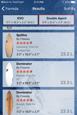 Firewire Surfboards screenshot 2