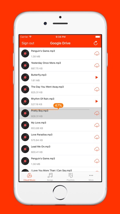 How to cancel & delete Cloud Music - Mp3 Player and Playlist Manager for Sound Cloud Storage App from iphone & ipad 1