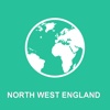 North West England, UK Offline Map : For Travel