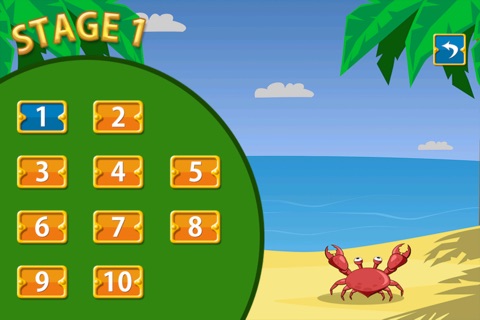 Trap The Red Crab - best brain train arcade game screenshot 3