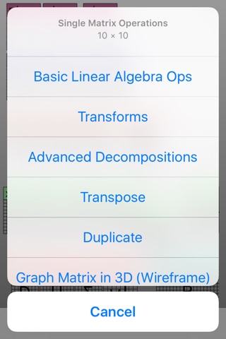 Touch Matrix Algebra PRO screenshot 4