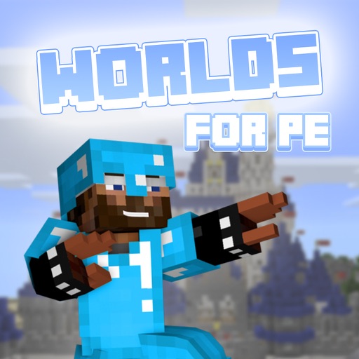 Worlds for Minecraft PE (Modded Worlds & Maps Pocket Edition) icon