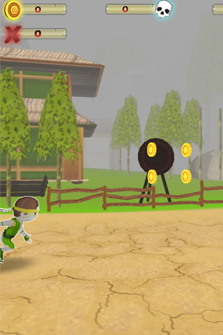 Ninja Warrior Runner - The World of Knight Jump Free Game screenshot 2