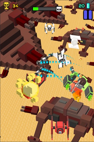 Blocky Heroes: Galaxy Squadron screenshot 3