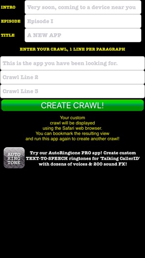 STAR WORDZ Crawl Creator Create & Share 