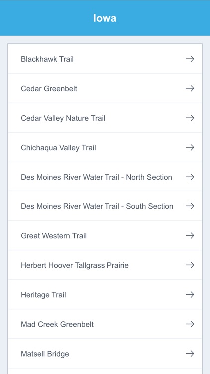 Iowa Recreation Trails