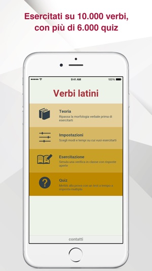 Verbi Latini - Esercitazioni e quiz