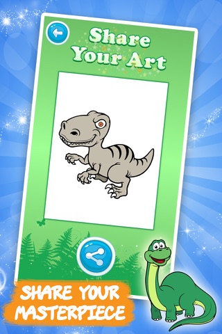 Best coloring book : Dinosaurs screenshot 4