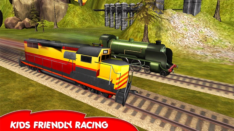 Train Racing 3D - Train Games