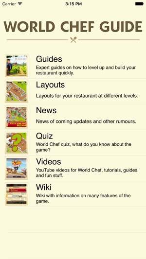 Guide for World Chef - Tips, videos and strategy(圖1)-速報App