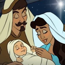 The Birth of Jesus: A Christmas Nativity Story Book - Children's Story Books, Read Along Bedtime Stories for Preschool, Kindergarten Age School Kids and Up
