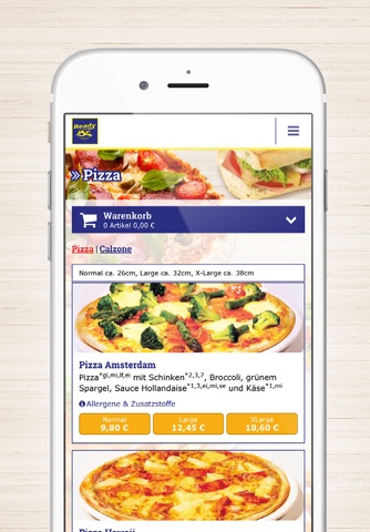 Ready Pizza - Die Pizza-App screenshot 3