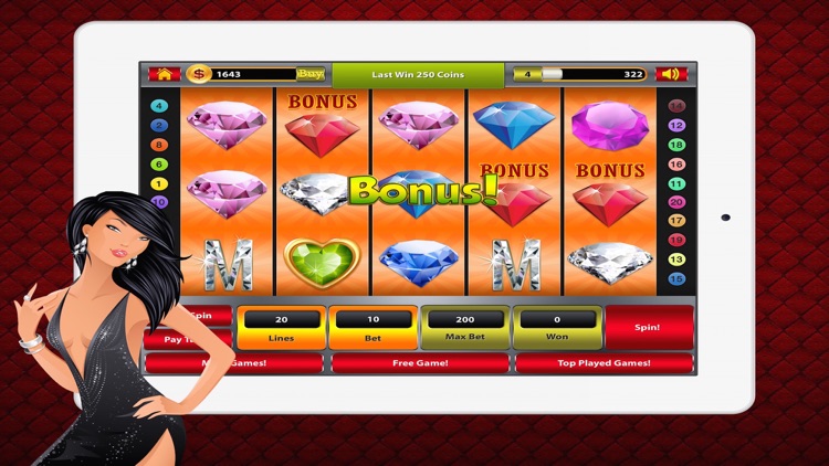 777 Diamonds Slot Machines Casino Games