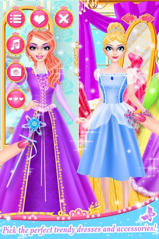 Royal Stylist - Princess Salon: Spa, Makeup & Dressup Fashion Game screenshot 3