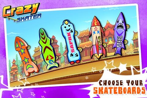 Crazy Skater Kid - Freestyle Skateboarding Game screenshot 3
